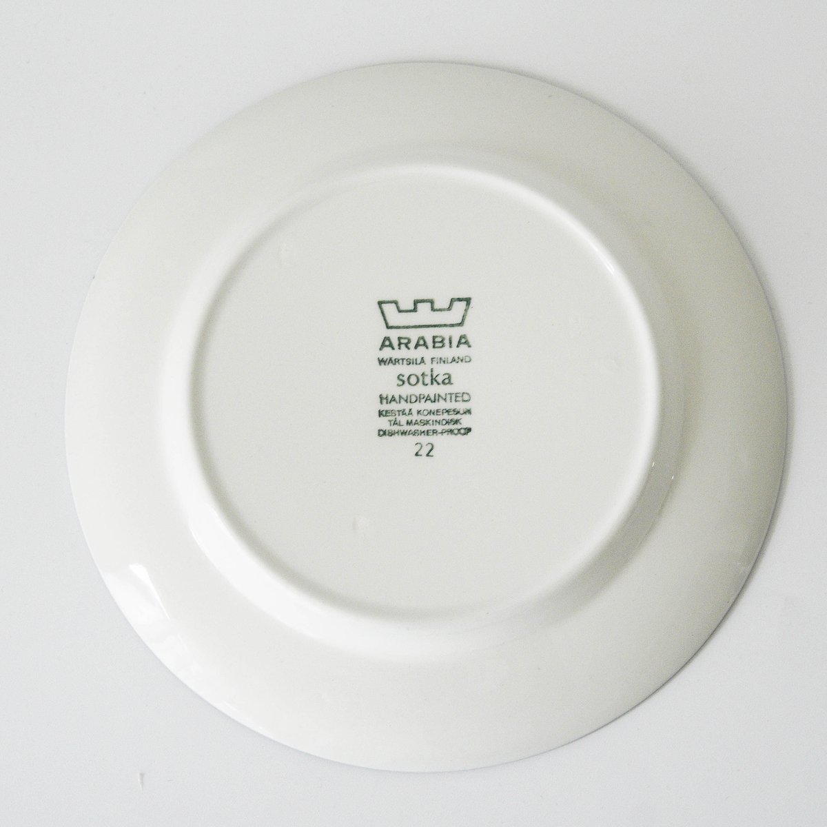 アラビア ARABIA ソツカ Sotka プレート18cm 4枚セット 【公式通販】