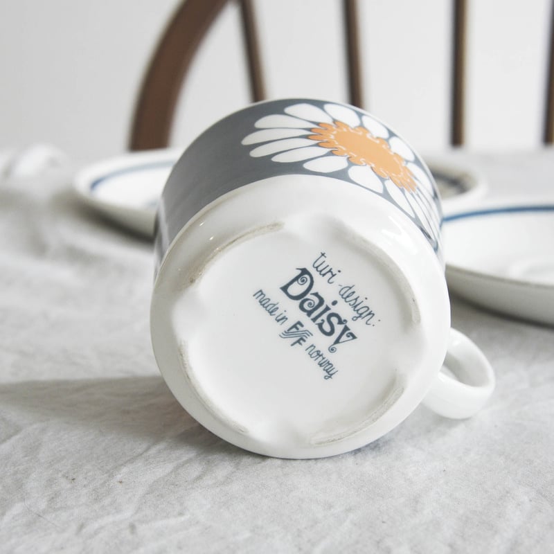 専用です。フィッギオ デイジープレート・カップ Figgjo daisy