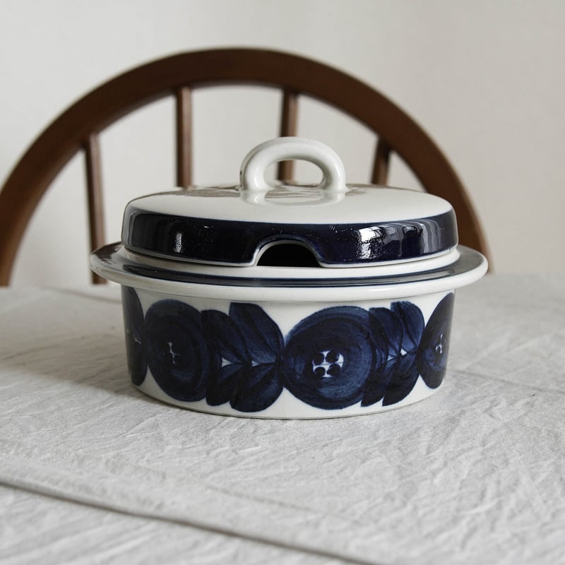 アネモネ　ボウル　アラビア　蓋　器 アネモネボウルアラビア蓋器