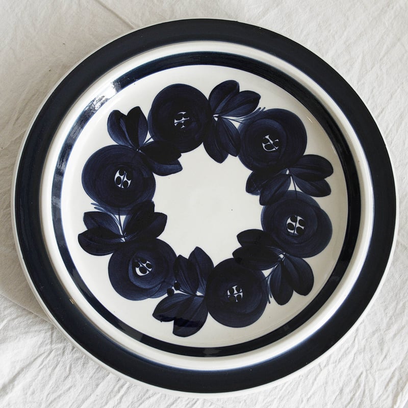 ヴィンテージARABIA アラビアアネモネ大皿33cm