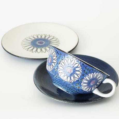 ヴィンテージ、ロイヤルコペンハーゲンTRIINAシリーズ10点セット