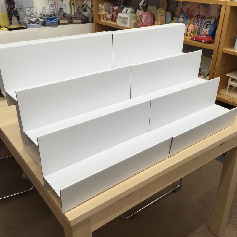 一五式簡易紙製什器 KAMINOTANA（同人誌即売会・イベント向け紙製什器