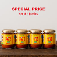 【お買い得！】LOVEPAKU SAUCE （ラブパクソース）4本セット
