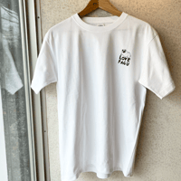 LOVEPAKUオリジナルTシャツ LOVEPAGU (ホワイト) ステッカー付き