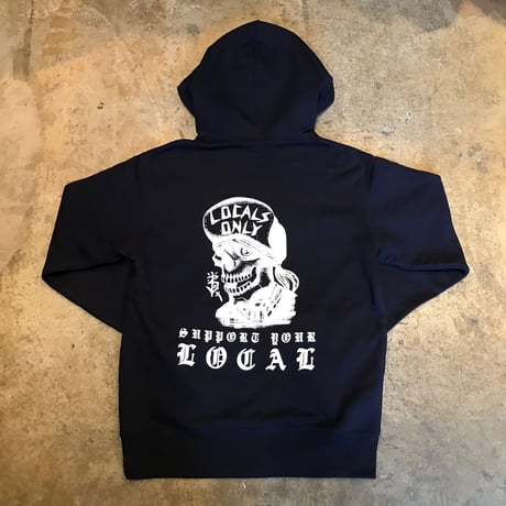 LOCALS ONLY  “Skull” Hoodie
