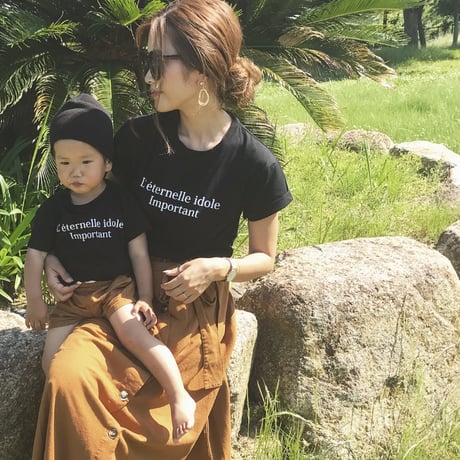 Original・familyロゴTシャツ2・ベビー・キッズ
