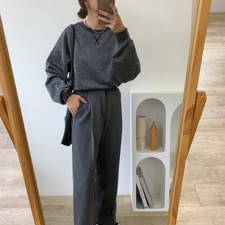 ラメシンプルスウェット