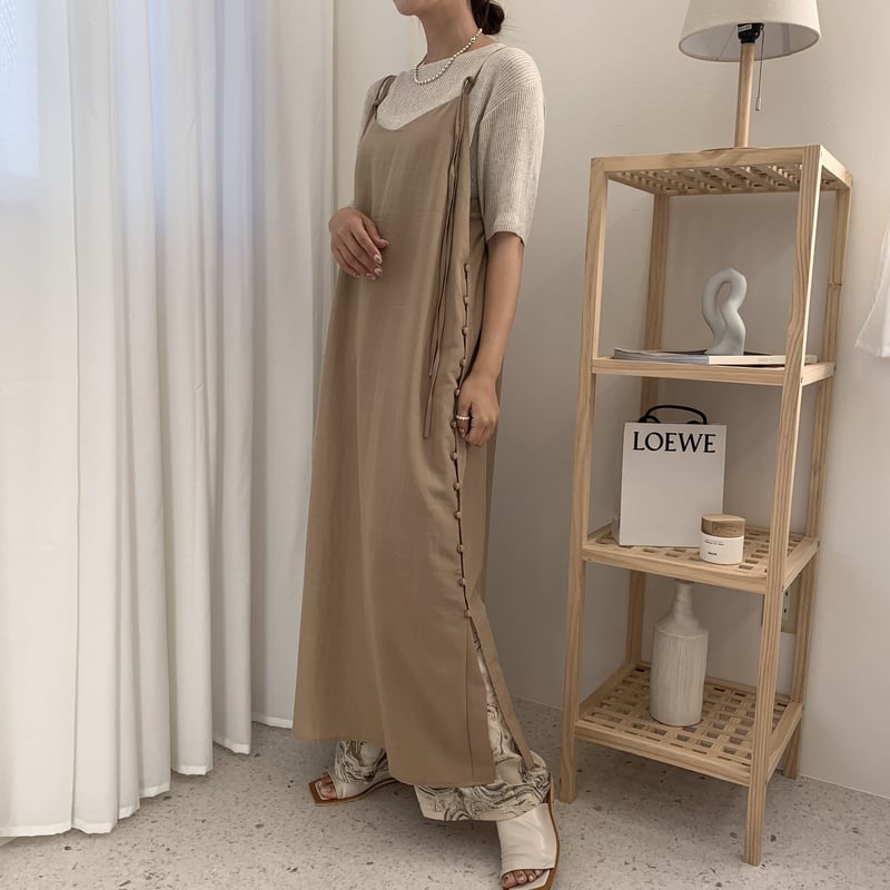 デザインキャミソールワンピース | BLATE 