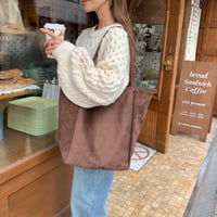 スエードトートbag