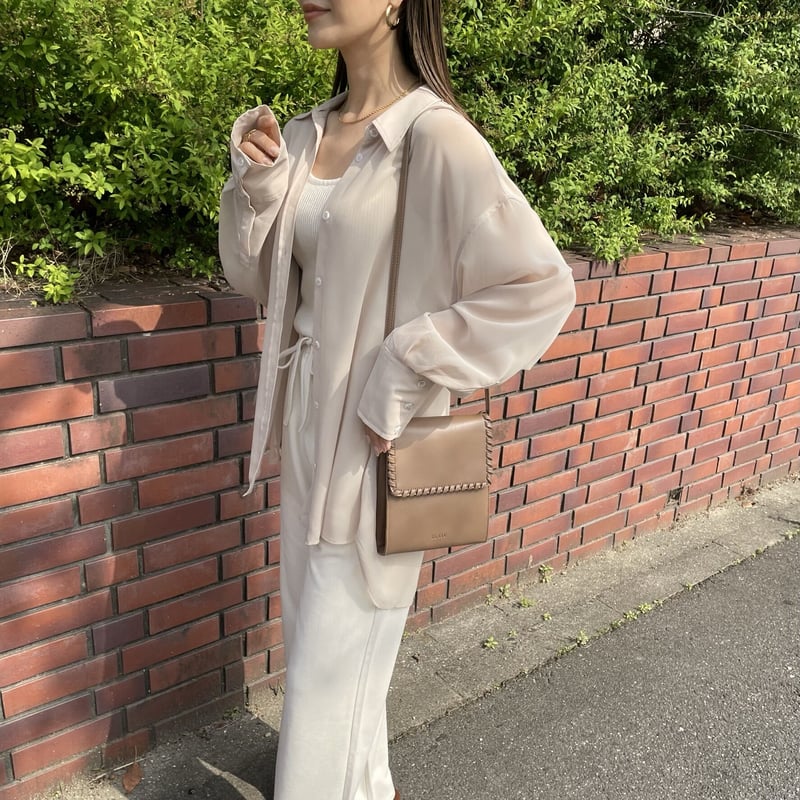 シアーシフォンシャツ | BLATE