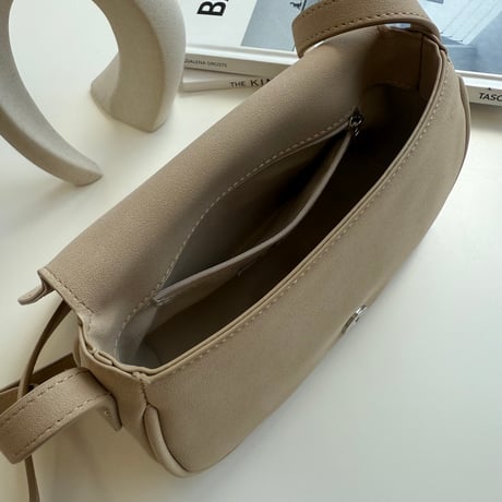 フェイクスウェードショルダーbag