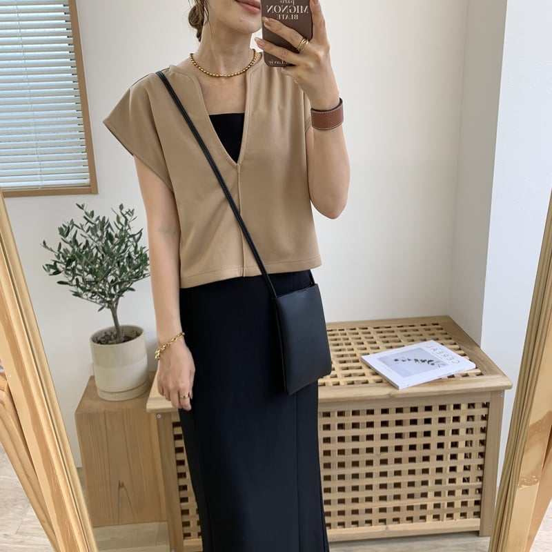 ショートフレンチスリーブベスト | BLATE