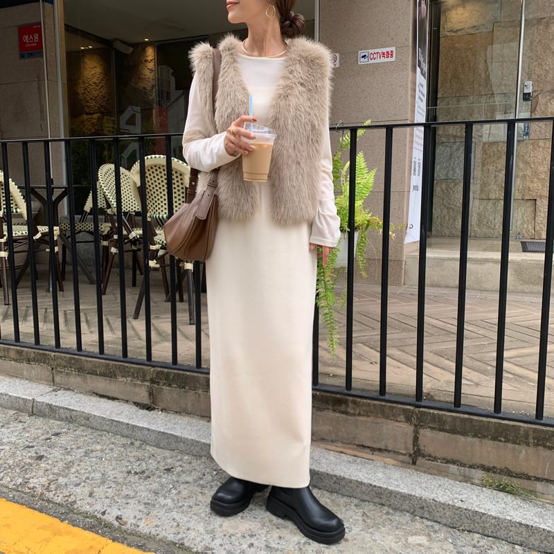 エコファーショートベスト | BLATE