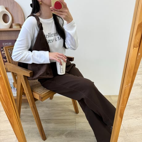 最高ストレッチ裏起毛美脚テーパードデニム