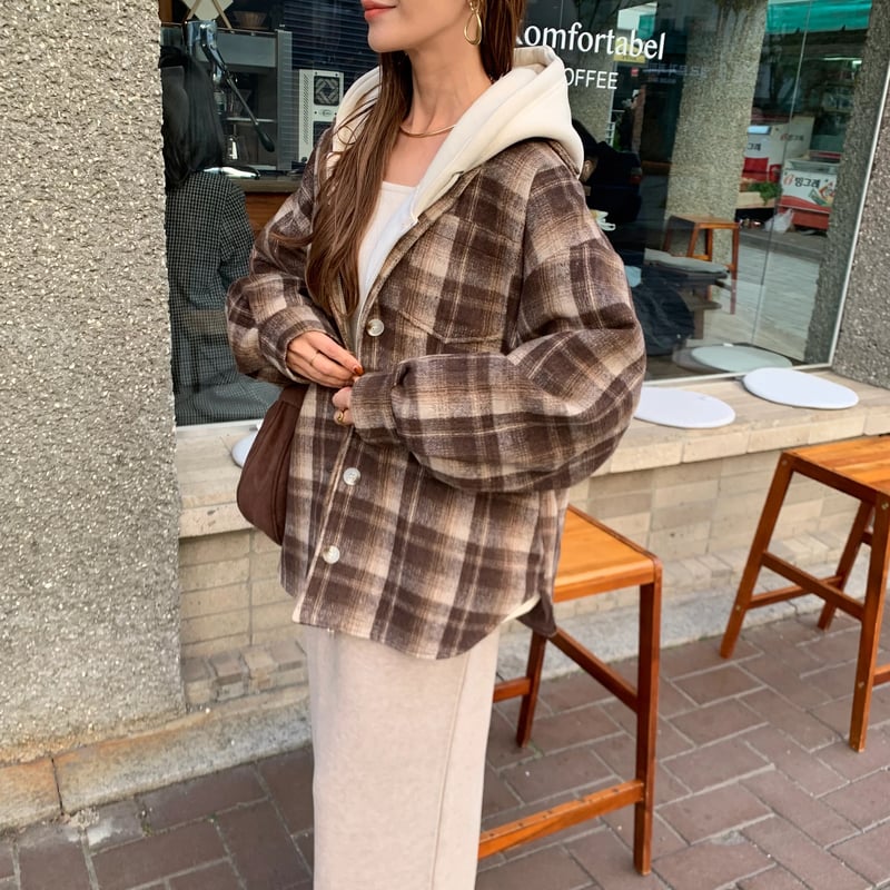 裏起毛ボリュームフードジップパーカー | BLATE