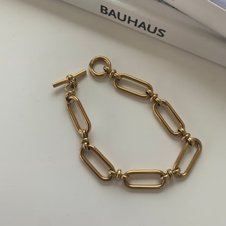 サージカル新作デザインチェーンブレスレット