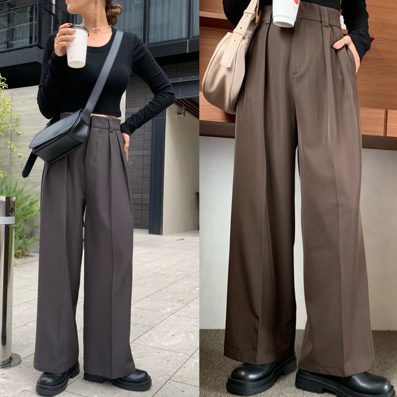 ツータックワイドパンツ | BLATE