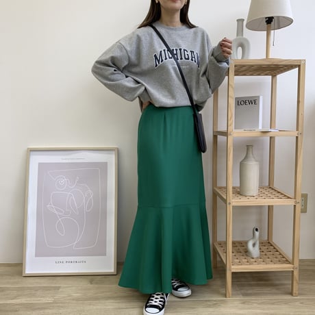 シンプルマーメイドスカート