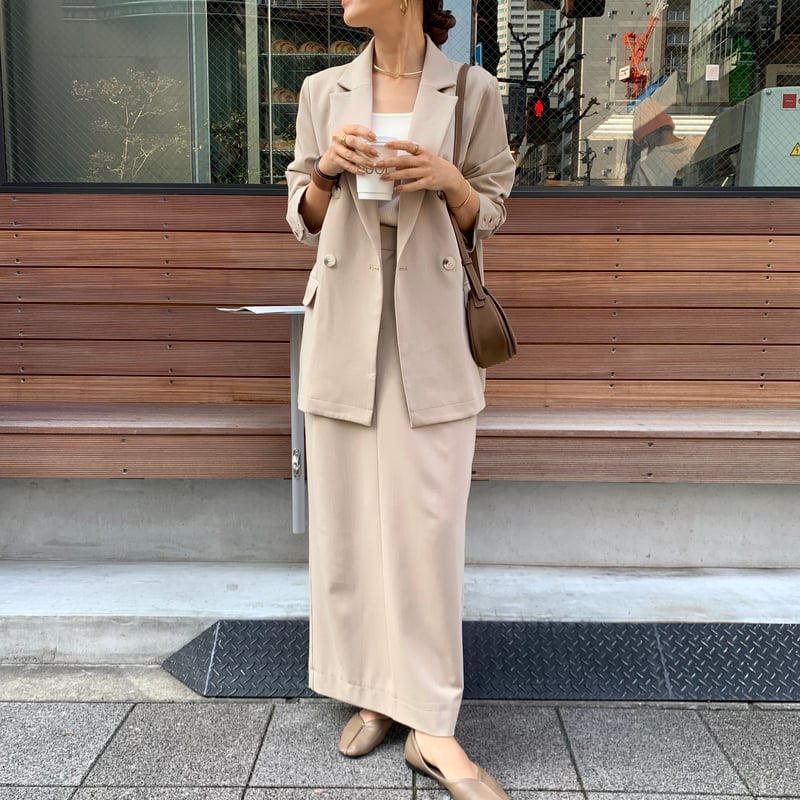 即納・サイズ調節可能・ニュアンススカートセットアップ | BLATE 