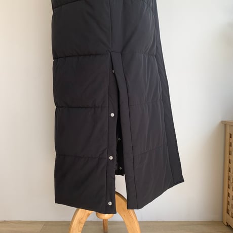 中綿ロングベスト