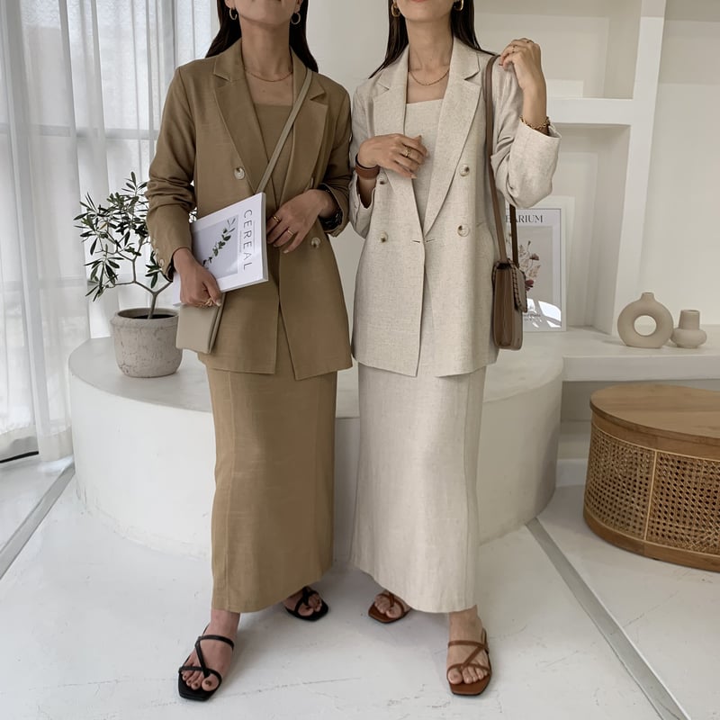 リネンキャミソールワンピース | BLATE