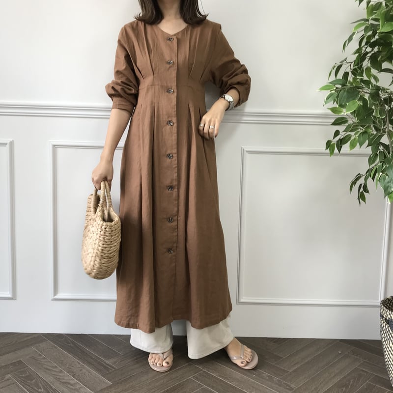 ガウンワンピース ヨーロッパリネン ガウンワンピース | ウェア  