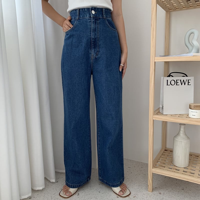 メンズ Levi's×STUSSY FM505 W31 ペイント パッチ デニムパンツ
