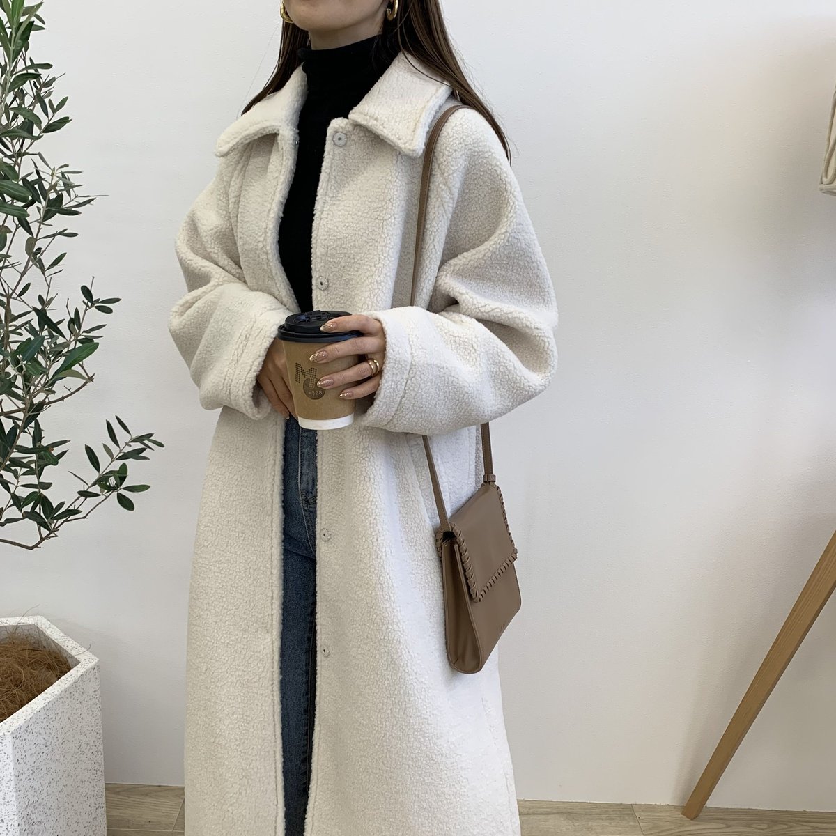 ボアロングコート | BLATE ボアロングコート | BLATE