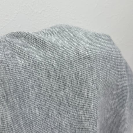 ブラカップ付きショート丈リラックスリブロンTee