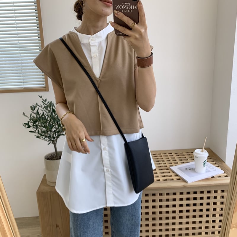 deres 17th breezy topsフレンチスリーブ deres 17th breezy