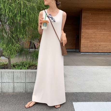2way美ラインニットワンピース