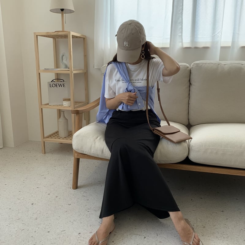【KAREN MILLEN】ポンテ ハードウェア ミディスカート(送料込み) ボンディングマーメイドスカート | BLATE