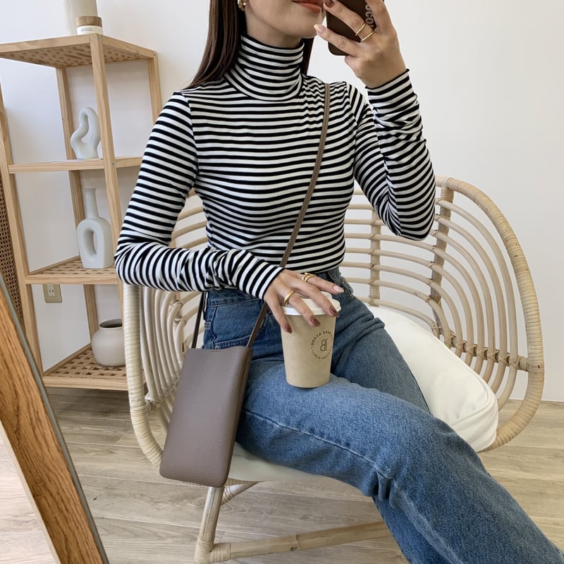 極美品　ch!iii ボーダーカットソー 極美品 ch!iii ボーダーカットソー - メルカリ