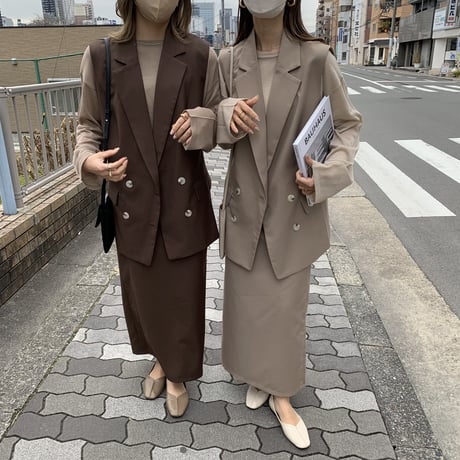 上質ニュアンスタイトスカート