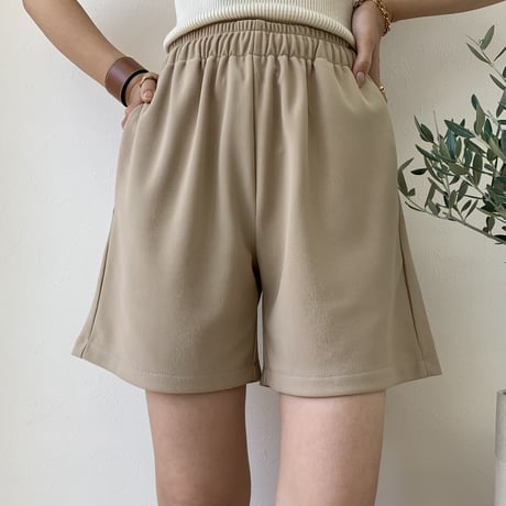 細見えスイムショートパンツ  キーネックと同素材