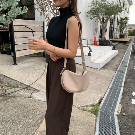 柔らか上質フェイクレザーショルダーBAG