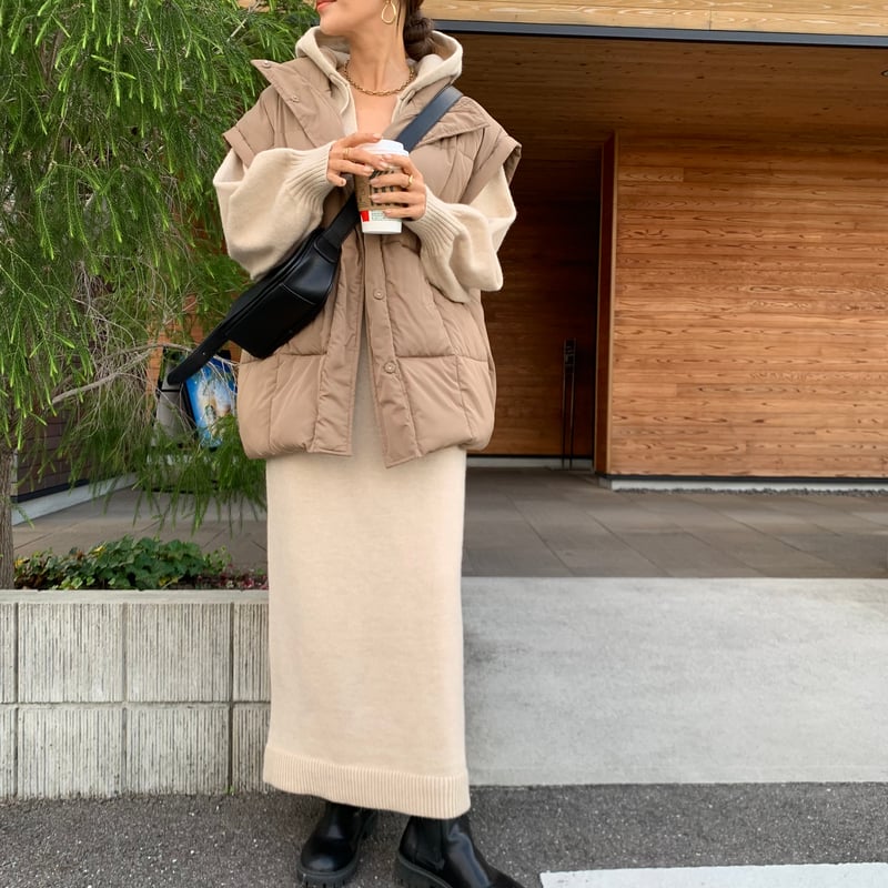 ふわもちパーカーニットワンピース・新色 | BLATE