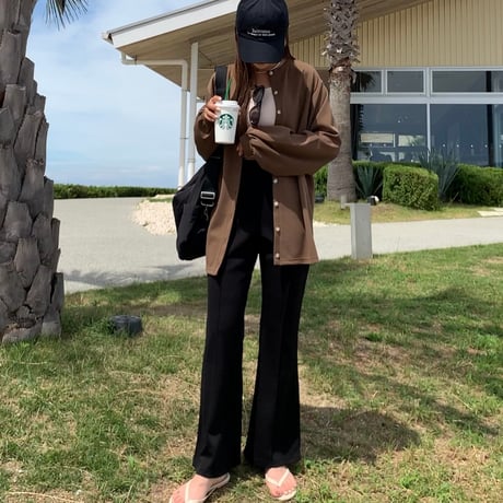 水陸両用・美ラインセンターシームフレアパンツ