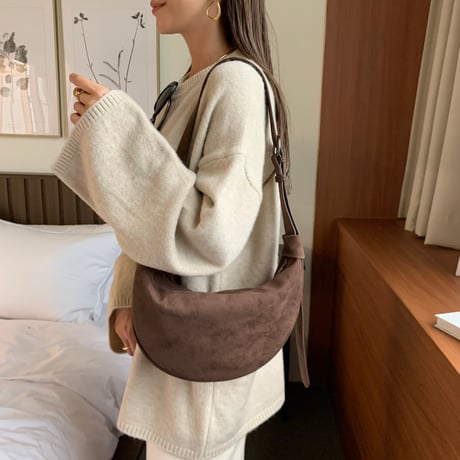 スエードショルダーbag