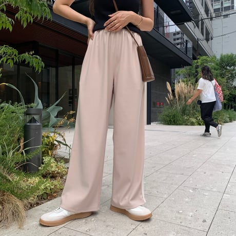 リラックスラインワイドパンツ