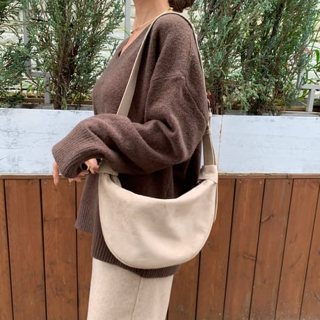 スエードショルダーbag