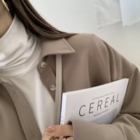 着心地抜群ベーシックリブカットソーハイネック