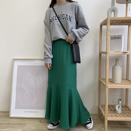シンプルマーメイドスカート
