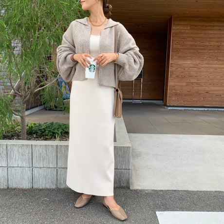 シンプル美ラインニットタイトスカート