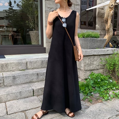 リラックスフレアワンピース