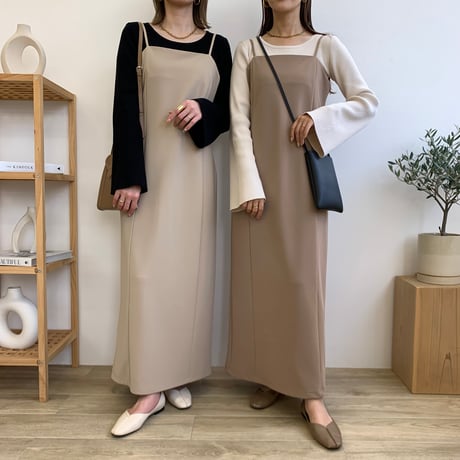 リラックスキャミソールワンピース