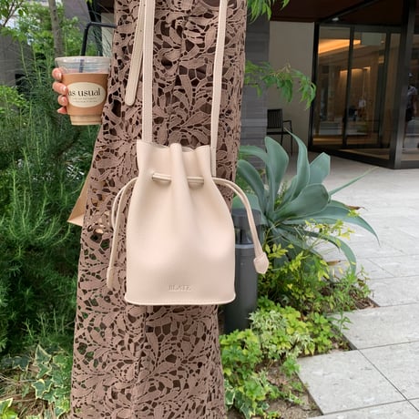 上質巾着ショルダーBag