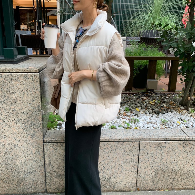 ニュアンス中綿ベスト | BLATE