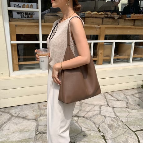 ポーチ付き上質ショルダーbag
