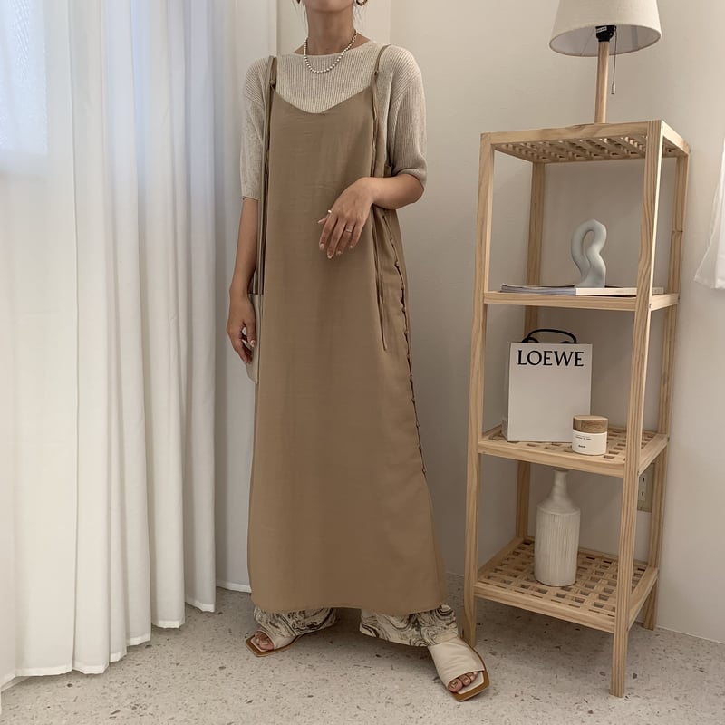 デザインキャミソールワンピース | BLATE 